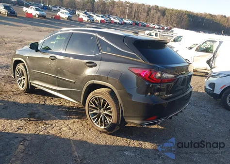 2021 Lexus Rx 350 F Sport Appearance from USA, damaged, VIN 2T2SZMDA2MC280472